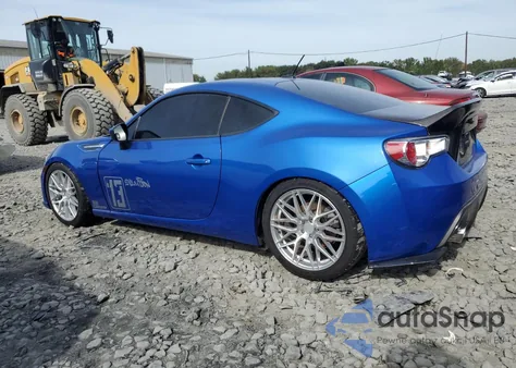 2014 Subaru Brz 2.0 Limited из США, поврежденный, VIN JF1ZCAC18E9604591